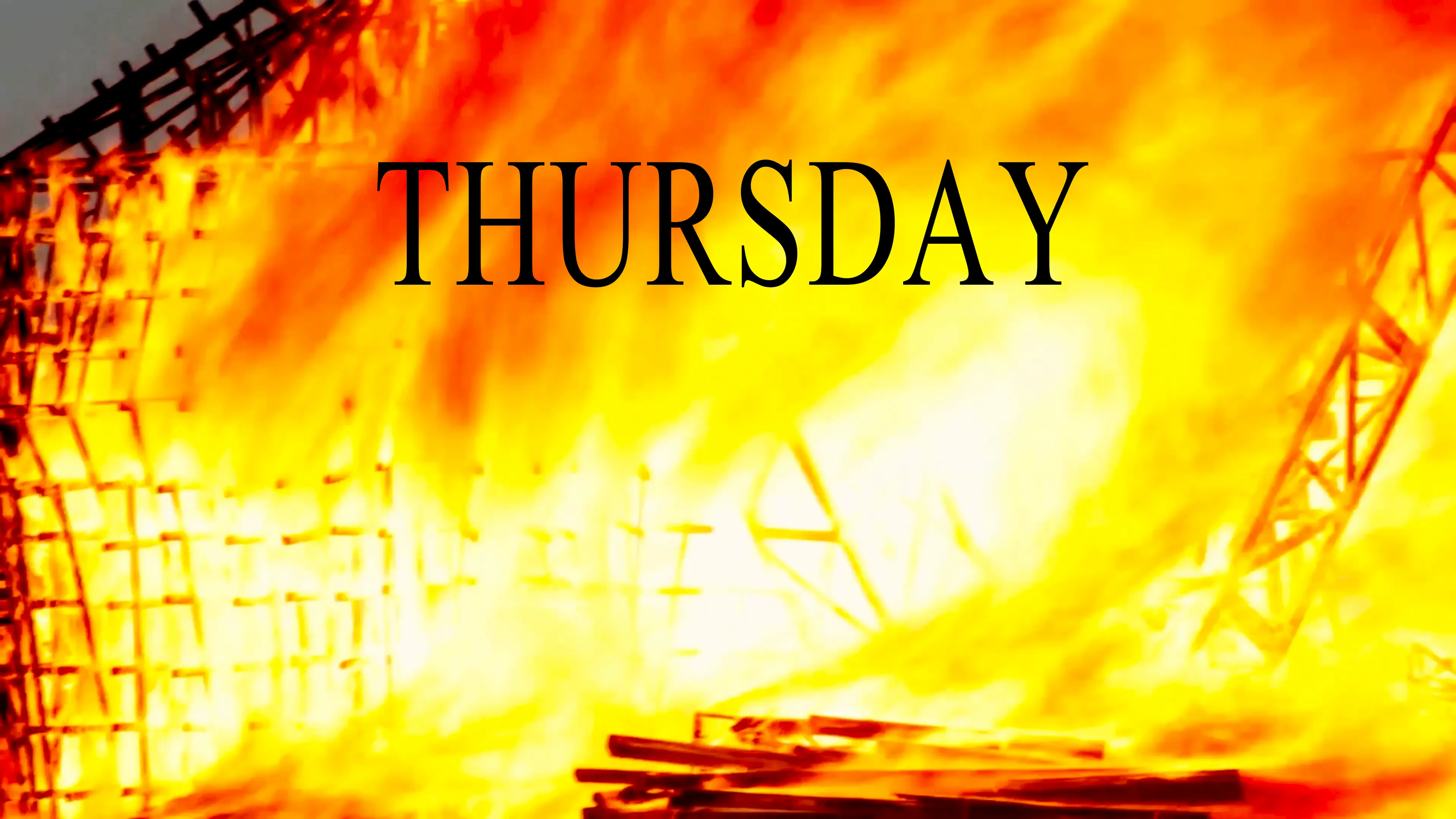 Thursday poster
